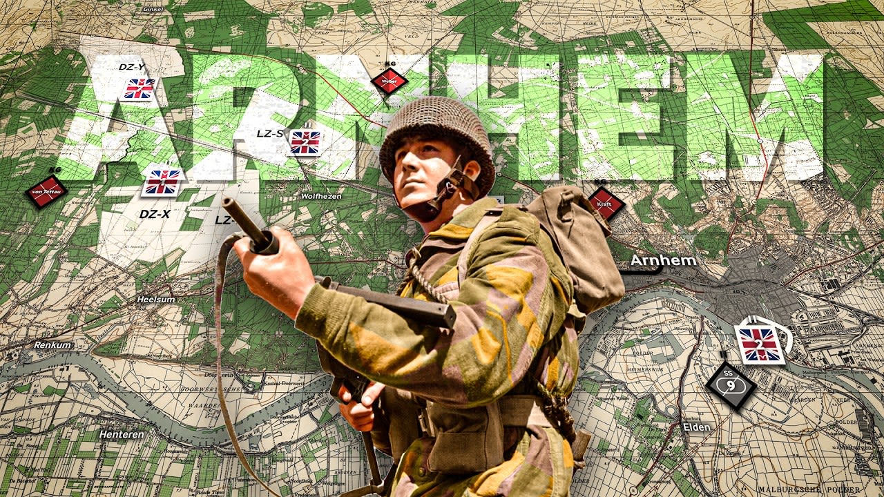 The Battle of Arnhem, Mapped