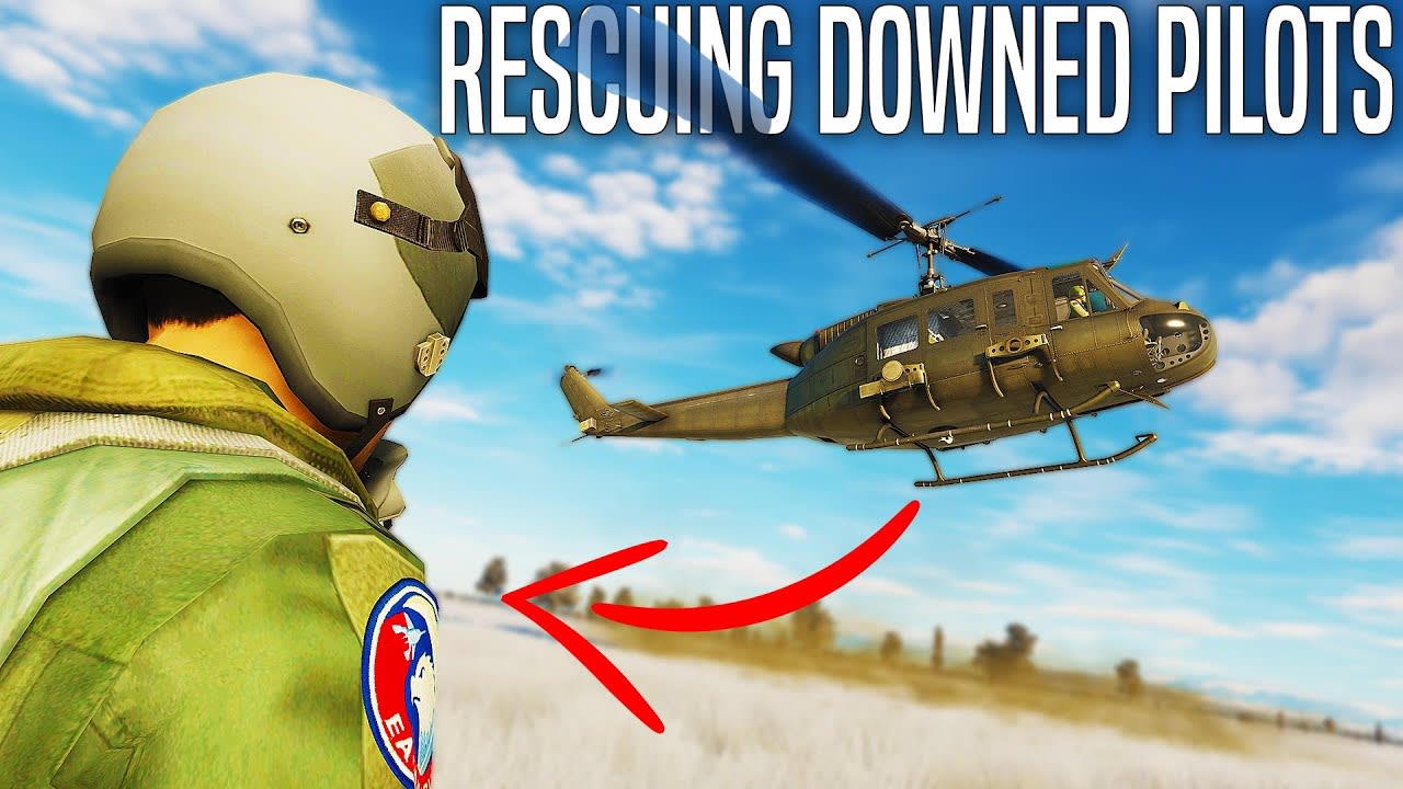 We Rescued Downed Pilots in a PVP Server!