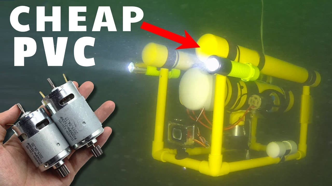 Cheap PVC submarine DIY