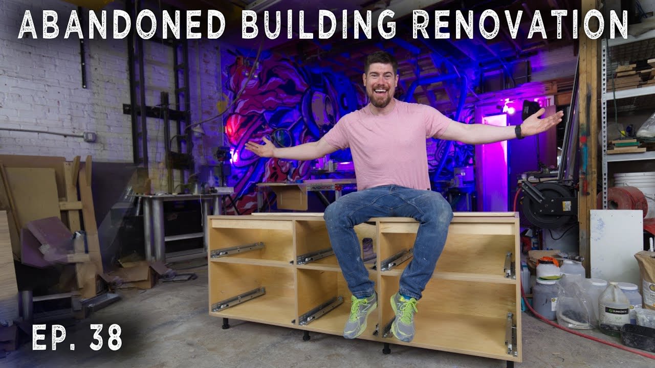 it's time to FINISH the ABANDONED BUILDING Renovation... (ep. 38)