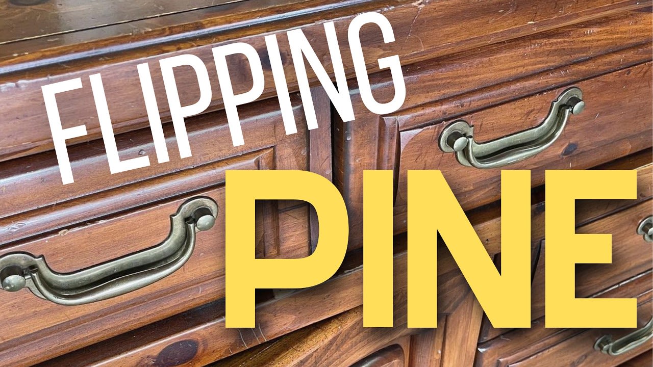 5 INSPIRING ways to FLIP PINE FURNITURE- beginner friendly