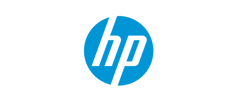 HP logo.