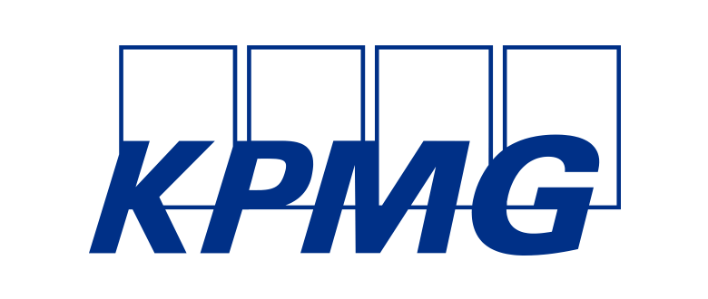 KPMG logo.