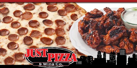 Just shop pizza menu