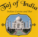 Taj Of India Menu