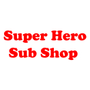 Super Hero Sub Shop Menu