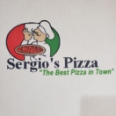 Sergio's Pizza Menu