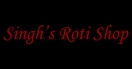 Singh's Roti Shop Menu