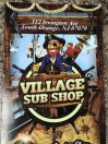 Village Sub Shop Menu