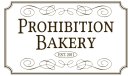 Prohibition Bakery Menu