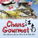 Chan's Gourmet Menu