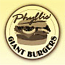 Phyllis' Giant Burgers Menu