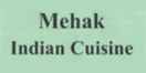 Mehak Indian Cuisine Menu