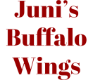 Juni's Buffalo Wings Menu