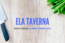 Ela Taverna Menu