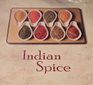 Indian Spice Menu