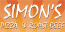 Simon's Roast Beef & Pizza Menu