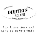 Dimitri's Diner Family Restaurant Menu