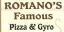 Romano's Famous Pizza & Gyro Menu