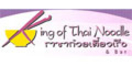 King of Thai Noodle Menu