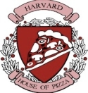 Harvard House of Pizza Menu