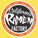 California Ramen Factory Menu