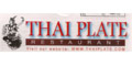 Thai Plate Restaurant Menu