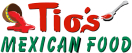 Tio's Mexican Food Menu