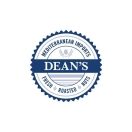 Dean's Mediterranean Imports Menu