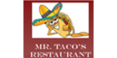 Mr. Taco's Mexican Restaurant Menu