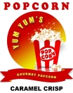 Yum Yum's Gourmet Popcorn Menu