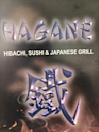 Hagane Hibachi & Japanese Grill Menu