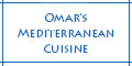 Omar's Mediterranean Cuisine Menu