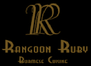 Rangoon Ruby Menu