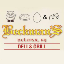 Beckman's Deli & Grill Menu