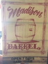 Madison Barrel Menu