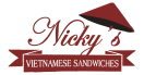 Nicky's Vietnamese Sandwiches Menu