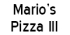 Mario's Pizza III