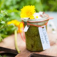 Pesto Rezepte: Wildkräuter-Pesto mit 7 Wildkräutern.
