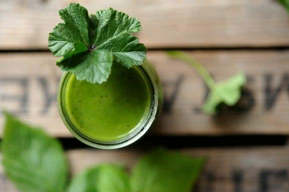 Malve Apfel Smoothie
