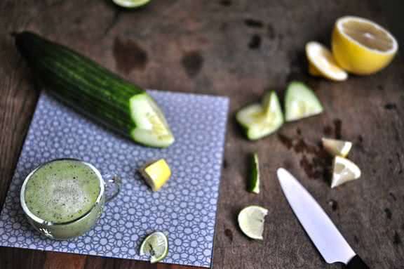 Smoothie mit Minze