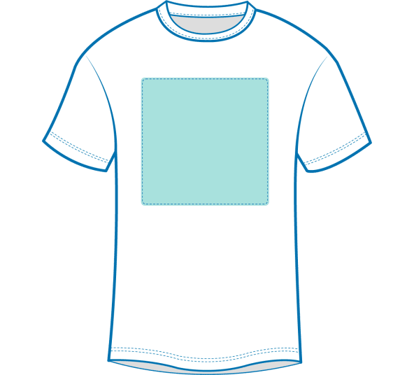 Camiseta de niño personalizada en el pecho