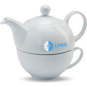 Set de té con taza y tetera 400 ml.