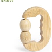 Masajeador personalizado de bambú con bolitas masajeadoras