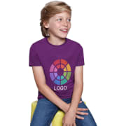 Camiseta manga corta tubular personalizada de niño Beagle Roly 155