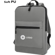 Mochila PU acolchada para portátil 15' tela transpirable y ajustable