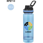 Bidón personalizado RPET translúcido (700 ml)