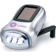 Linterna solar y dinamo