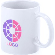 Taza blanca personalizada por 1 cara (370 ml)
