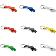 Llavero publicitario abridor de aluminio